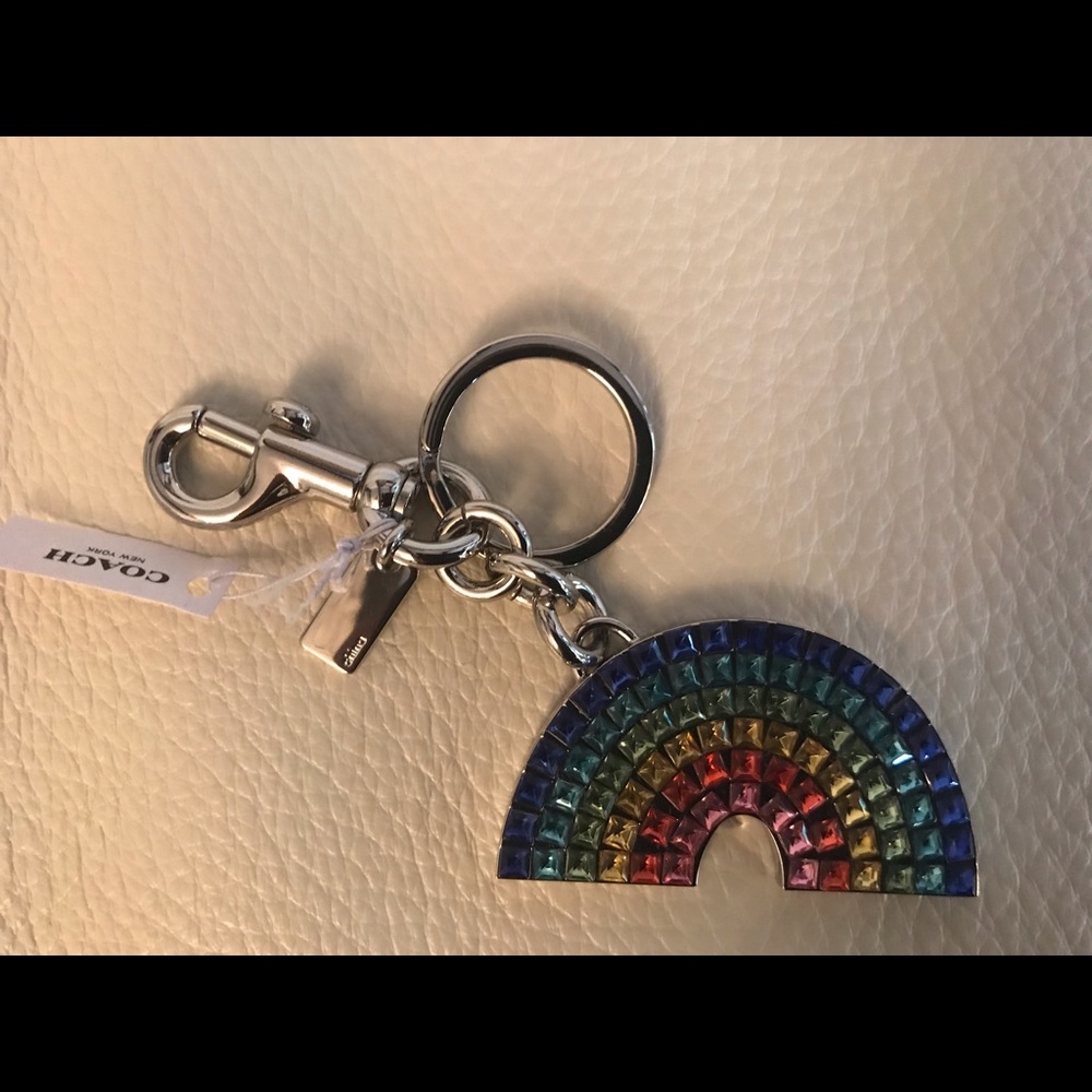 COACH Rainbow 🌈 Bag Charm